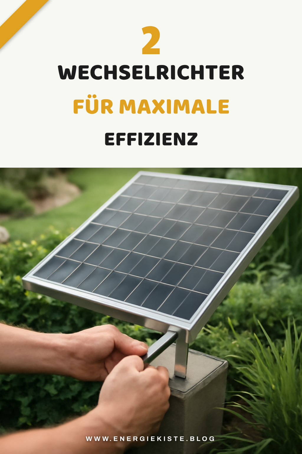 Wechselrichter für dein Balkonkraftwerk auswählen
