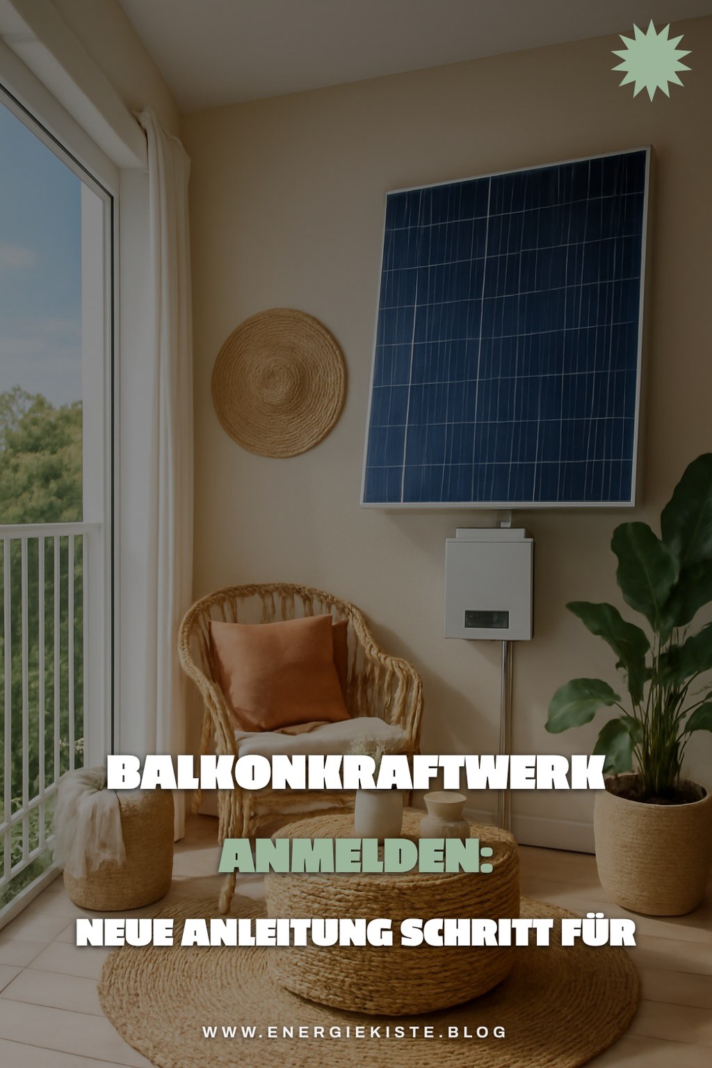 Balkonkraftwerk anmelden: Die neue Anleitung Schritt für Schritt