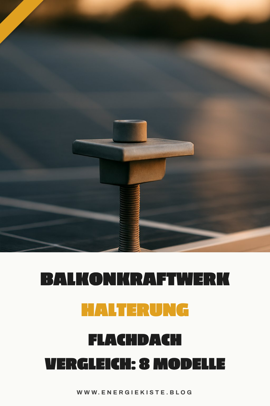 Balkonkraftwerk Halterung Flachdach Vergleich: 8 Modelle im Check