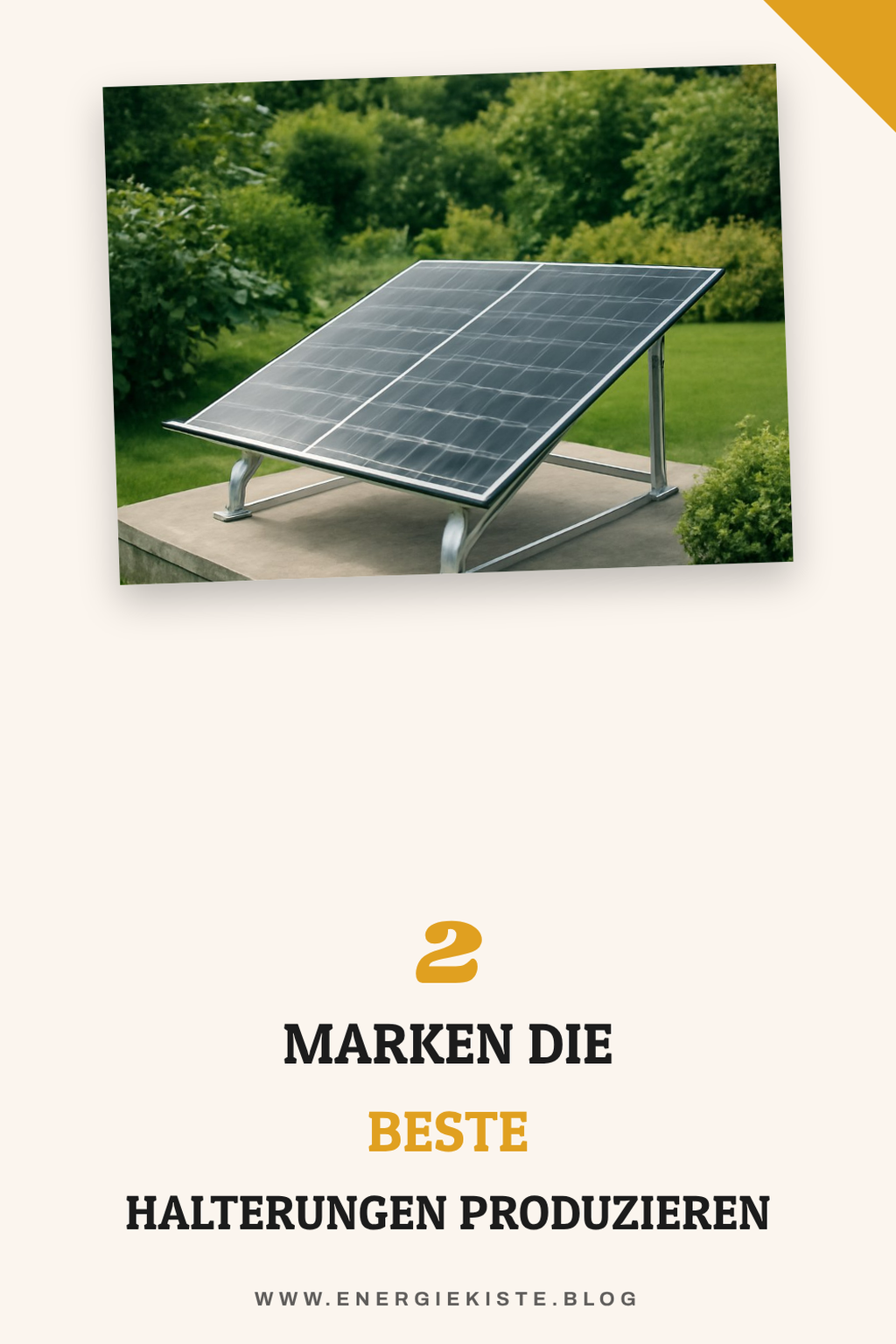 Diese Hersteller bieten die besten Halterungen