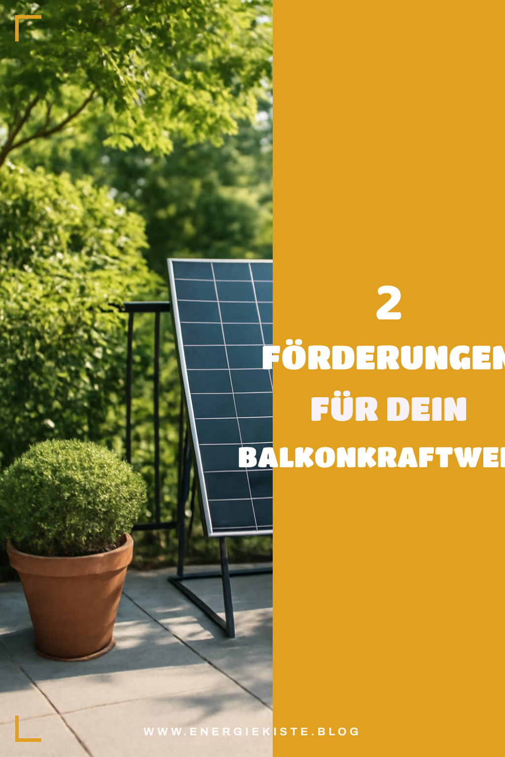 Förderungen und Zuschüsse für Balkonkraftwerke
