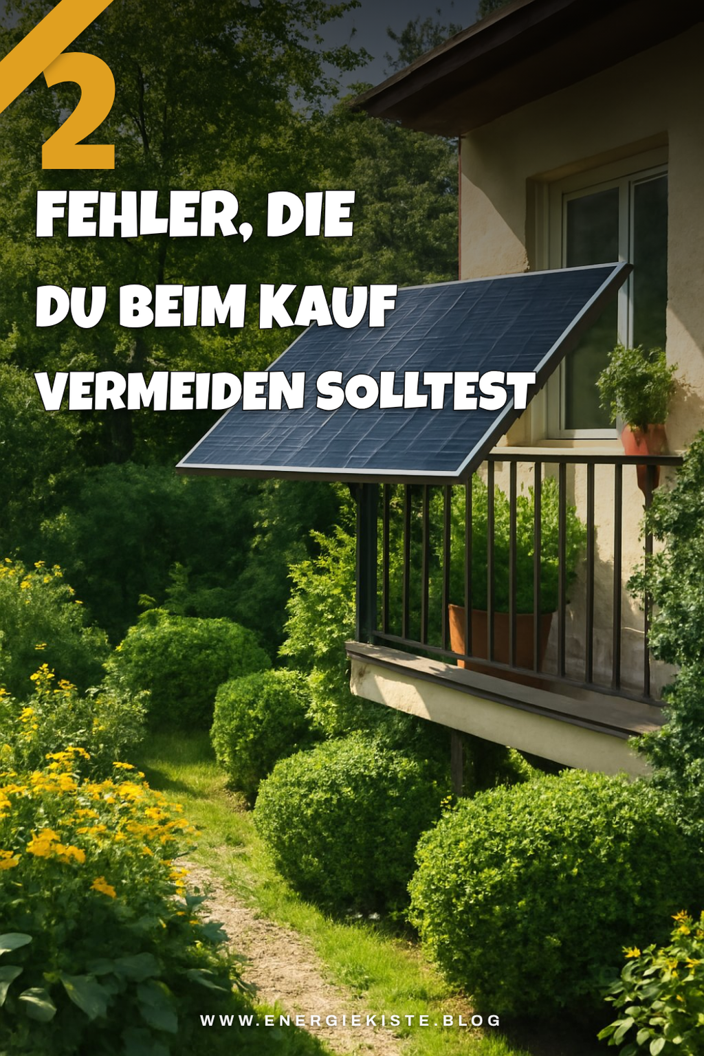 Häufige Fehler beim Kauf von Balkonkraftwerken