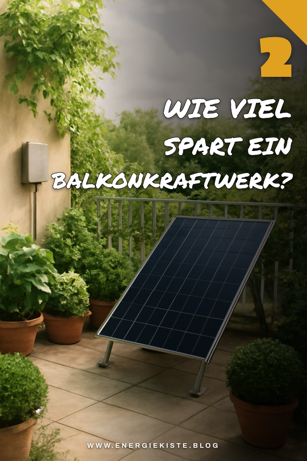Kosten und Einsparungen durch Balkonkraftwerke