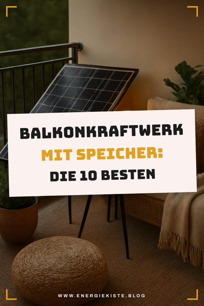 Balkonkraftwerk mit Speicher: Die 10 besten Sets im Test
