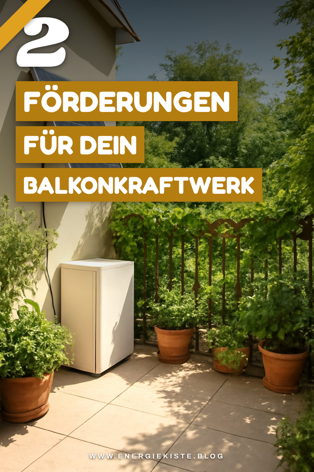 Förderungen und Zuschüsse für Balkonkraftwerke