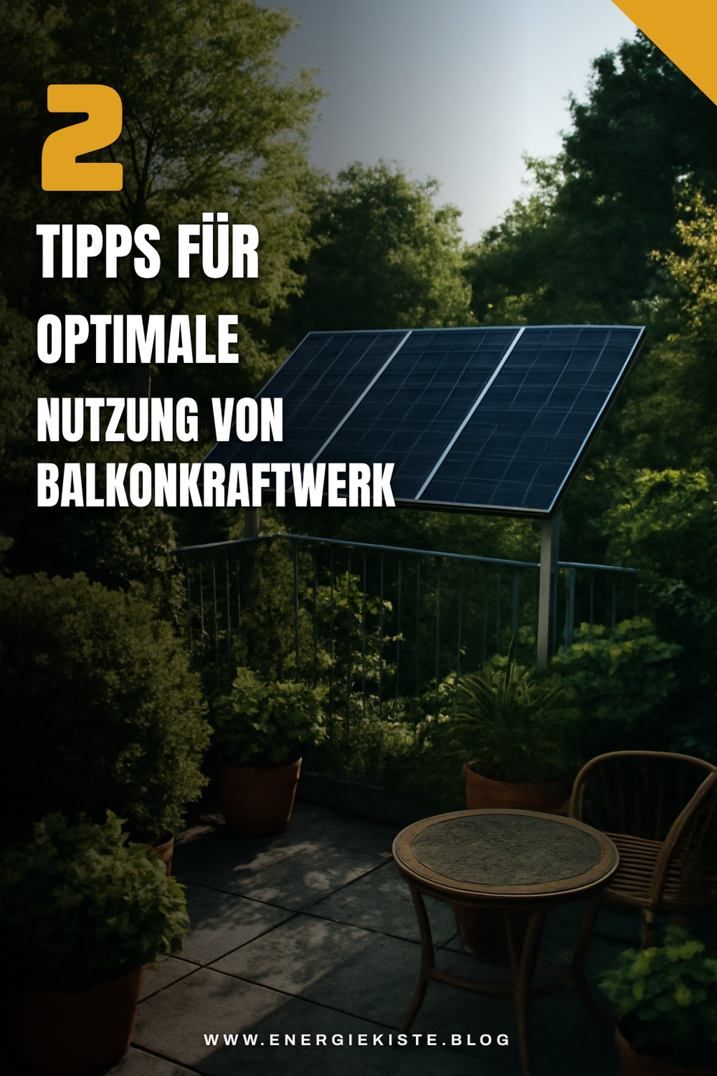 Tipps zur optimalen Nutzung deines Balkonkraftwerks