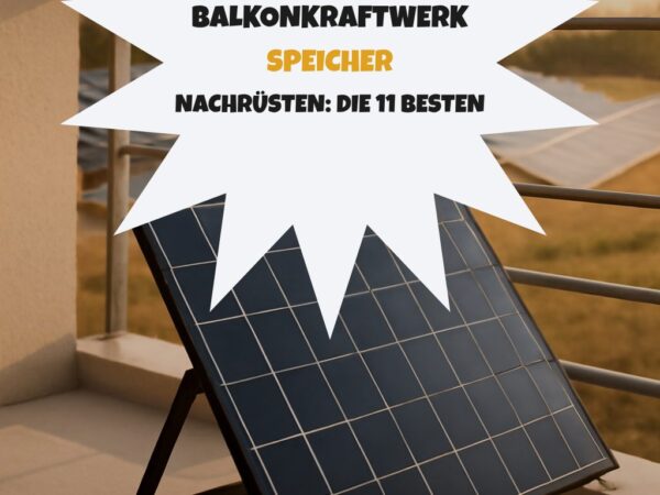 Balkonkraftwerk Speicher Nachrüsten: Die 11 besten Modelle 2026