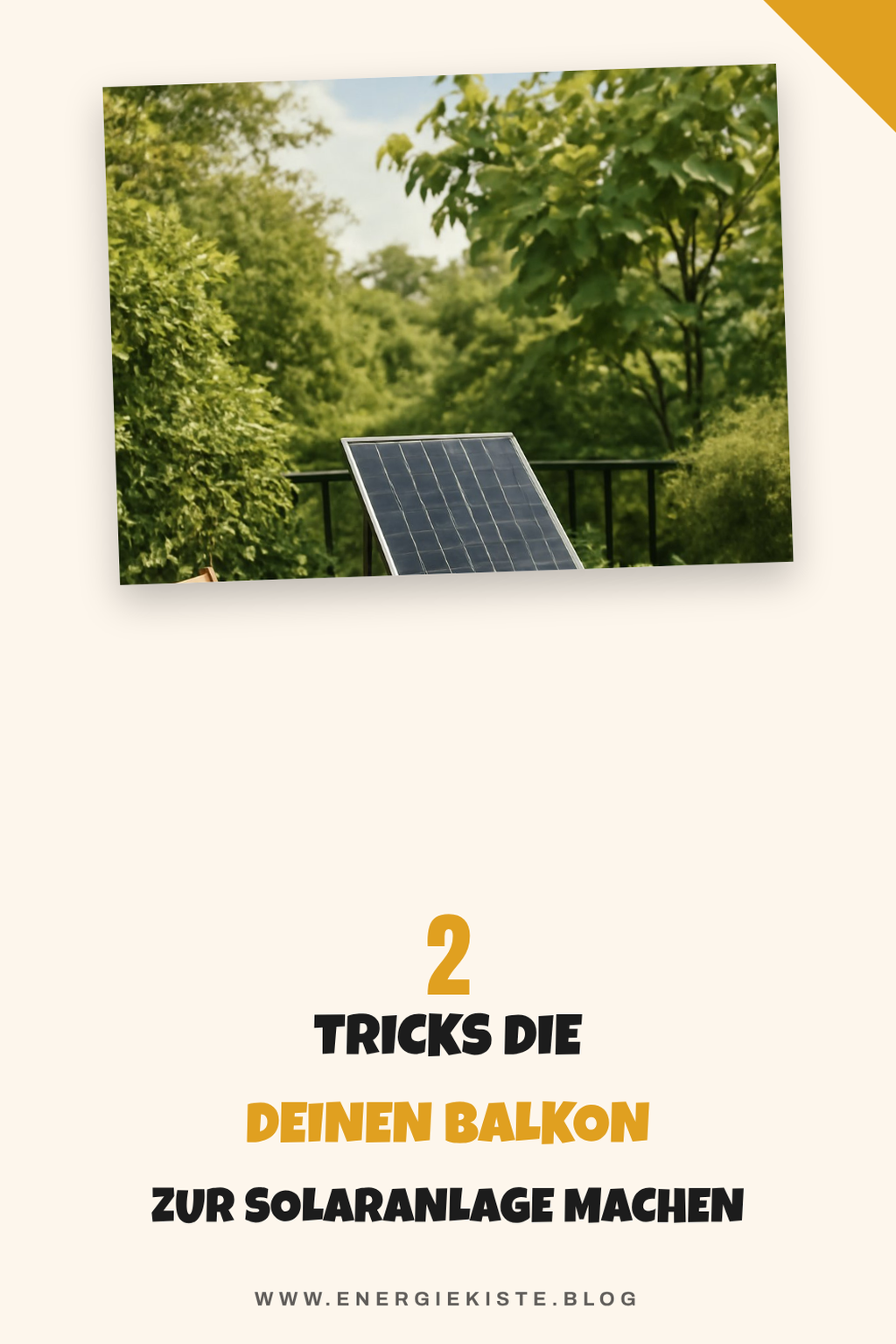 Wie du deinen Balkon optimal nutzt