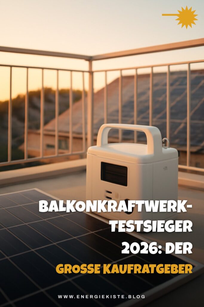 Balkonkraftwerk-Testsieger 2026: Der große Kaufratgeber