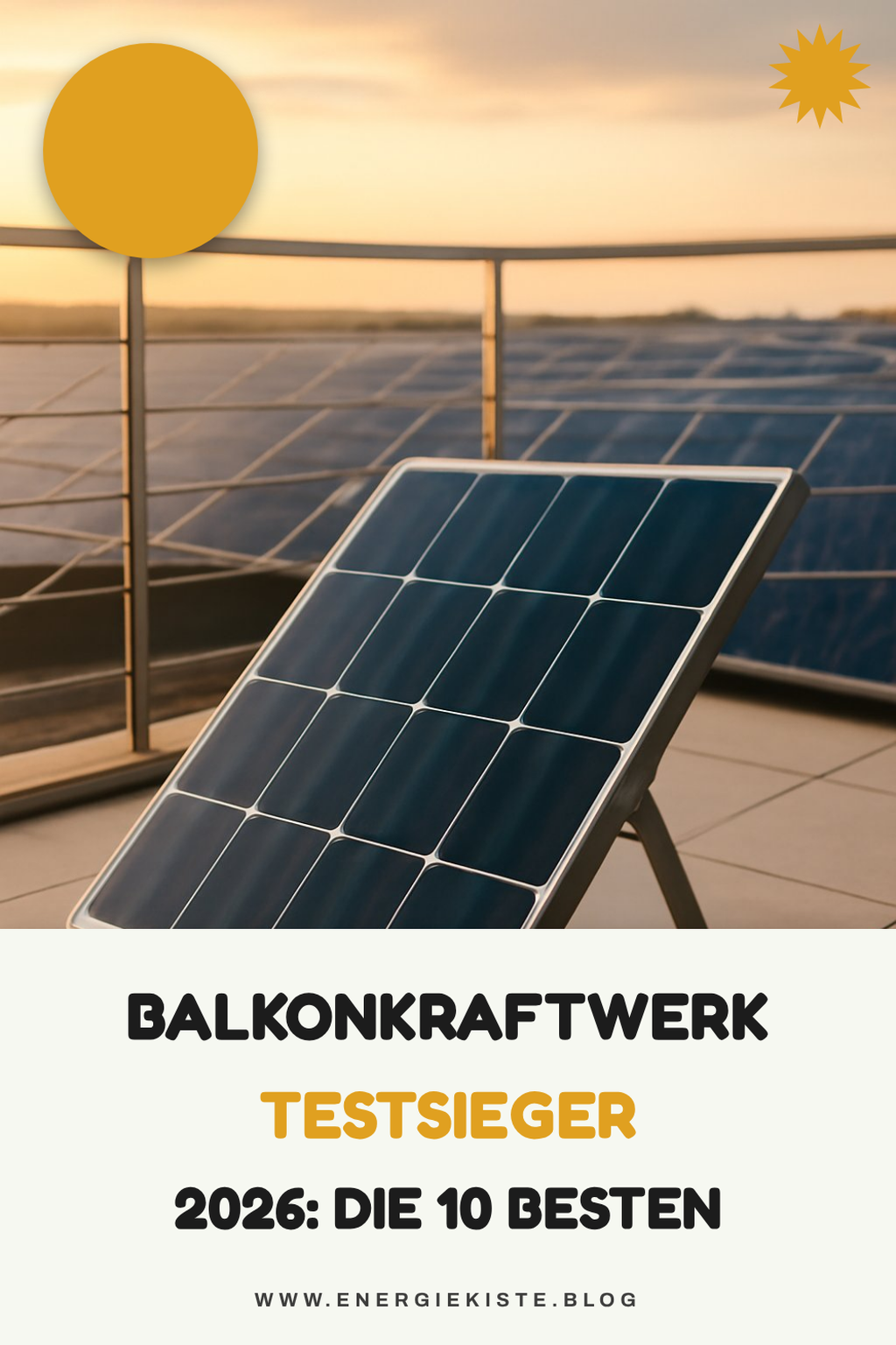 Balkonkraftwerk Testsieger 2026: Die 10 besten Modelle im Check