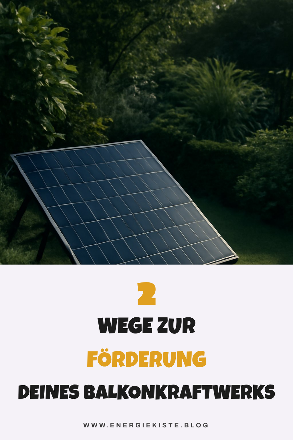 Finanzierung und staatliche Förderungen für Balkonkraftwerke