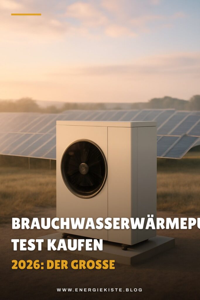 Brauchwasserwärmepumpe Test kaufen 2026: Der große Ratgeber