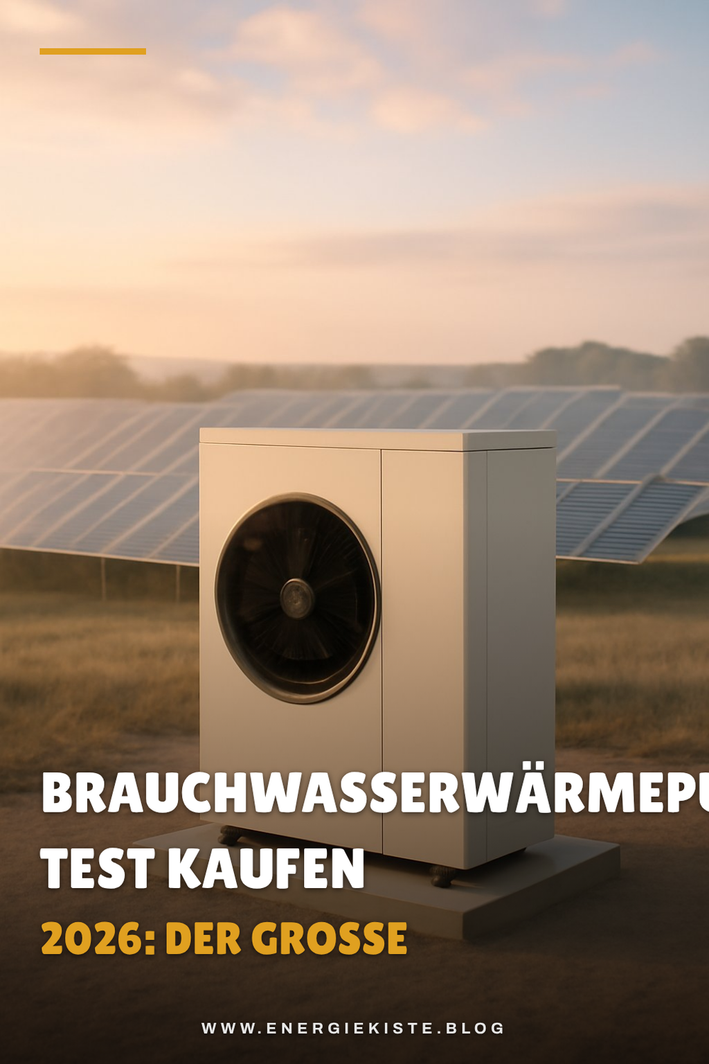 Brauchwasserwärmepumpe Test kaufen 2026: Der große Ratgeber