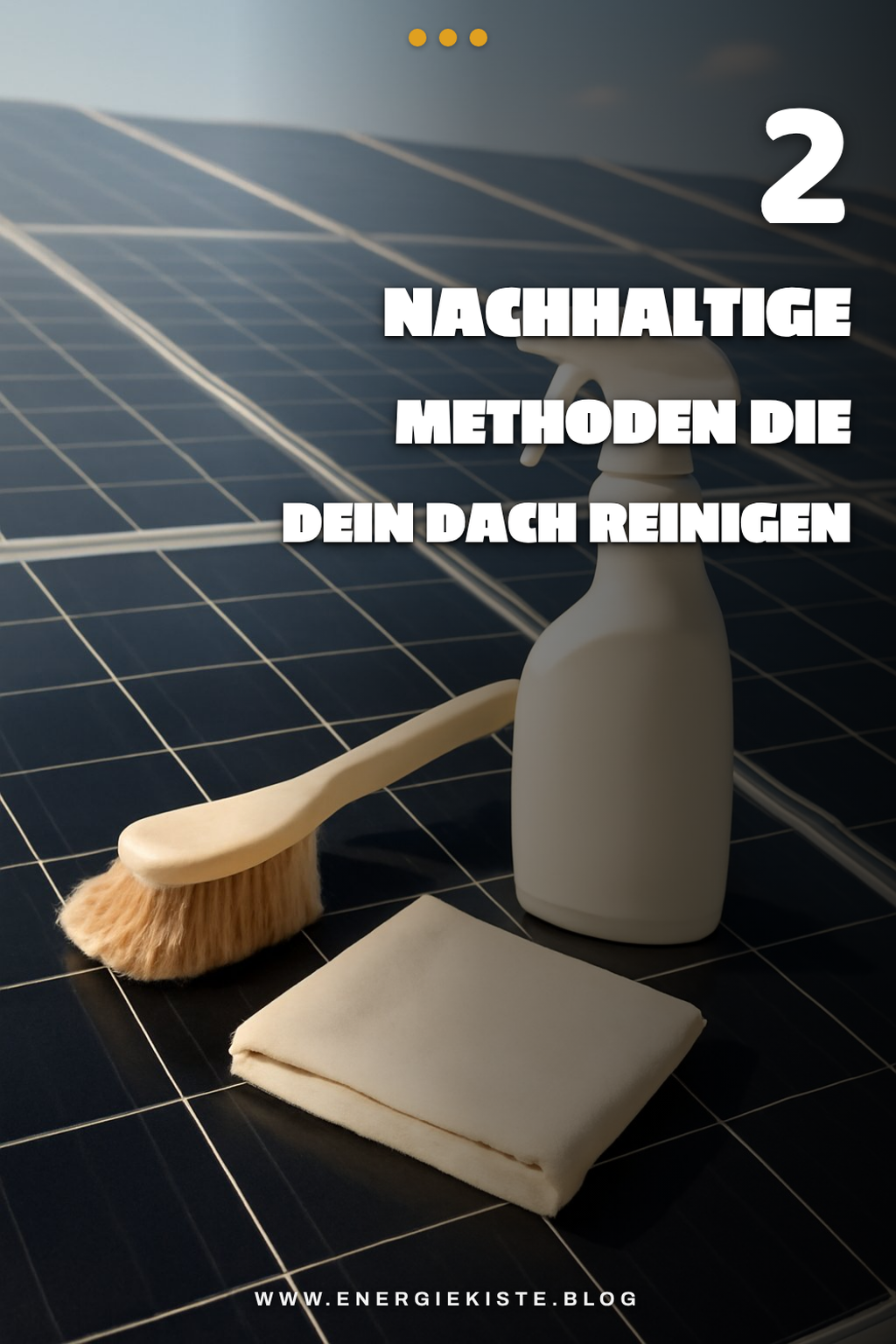 Nachhaltige Praktiken für die Dachreinigung