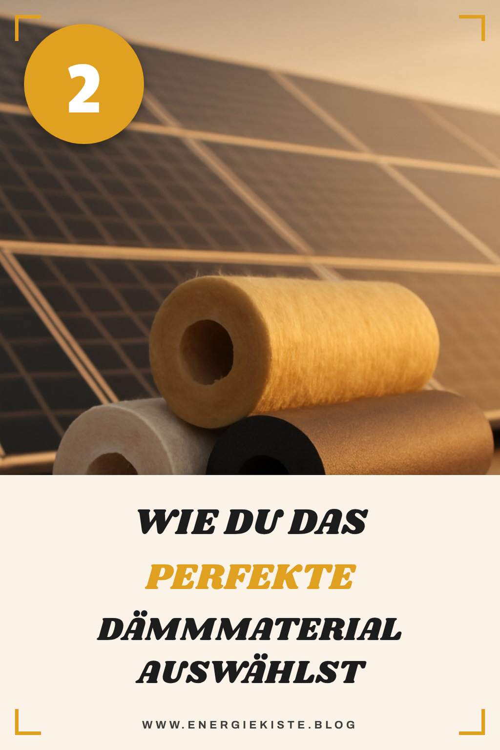So wählst du das richtige Dämmmaterial aus