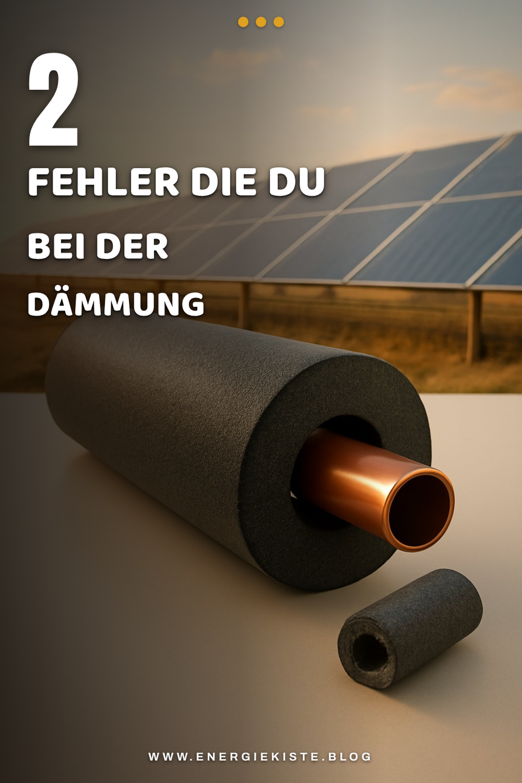 Diese 3 Fehler solltest du bei der Dämmung vermeiden