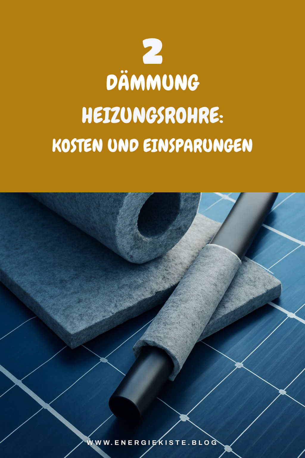 Dämmung Heizungsrohre: Kosten und Einsparungen