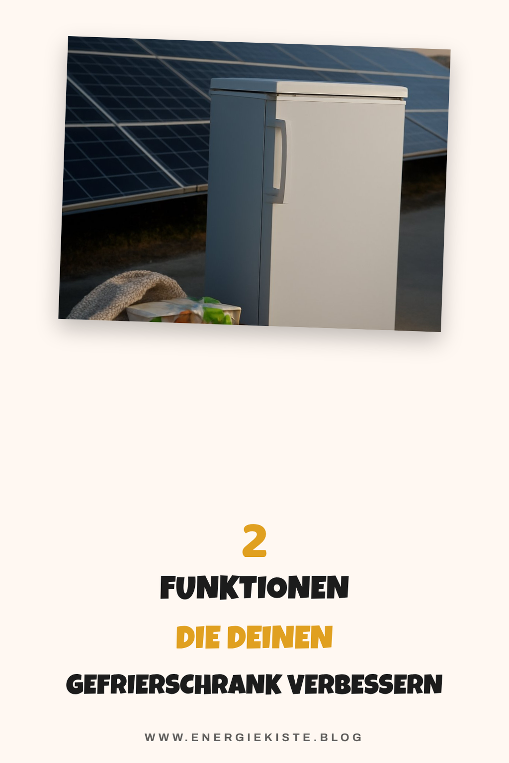 Diese Funktionen machen einen Gefrierschrank besonders