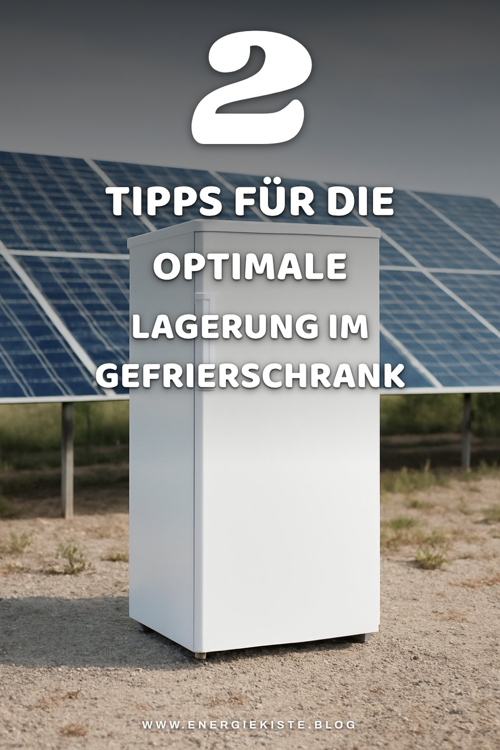 Wie du deinen Gefrierschrank richtig einräumst