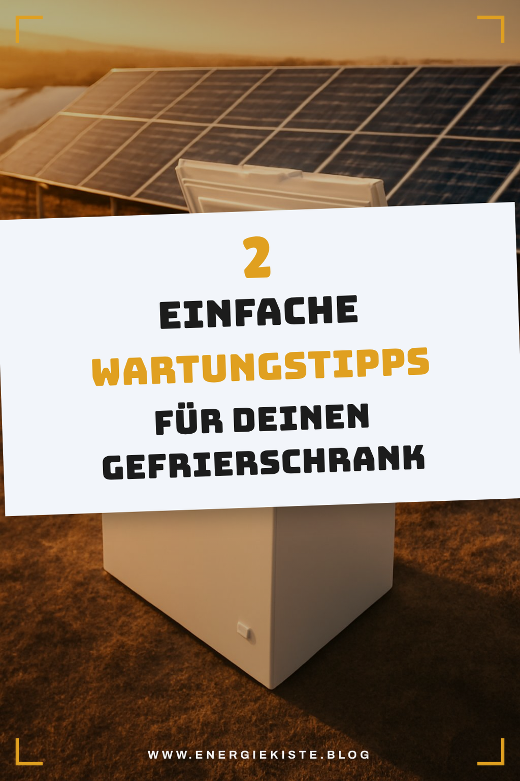 Pflege und Wartung deines Gefrierschranks