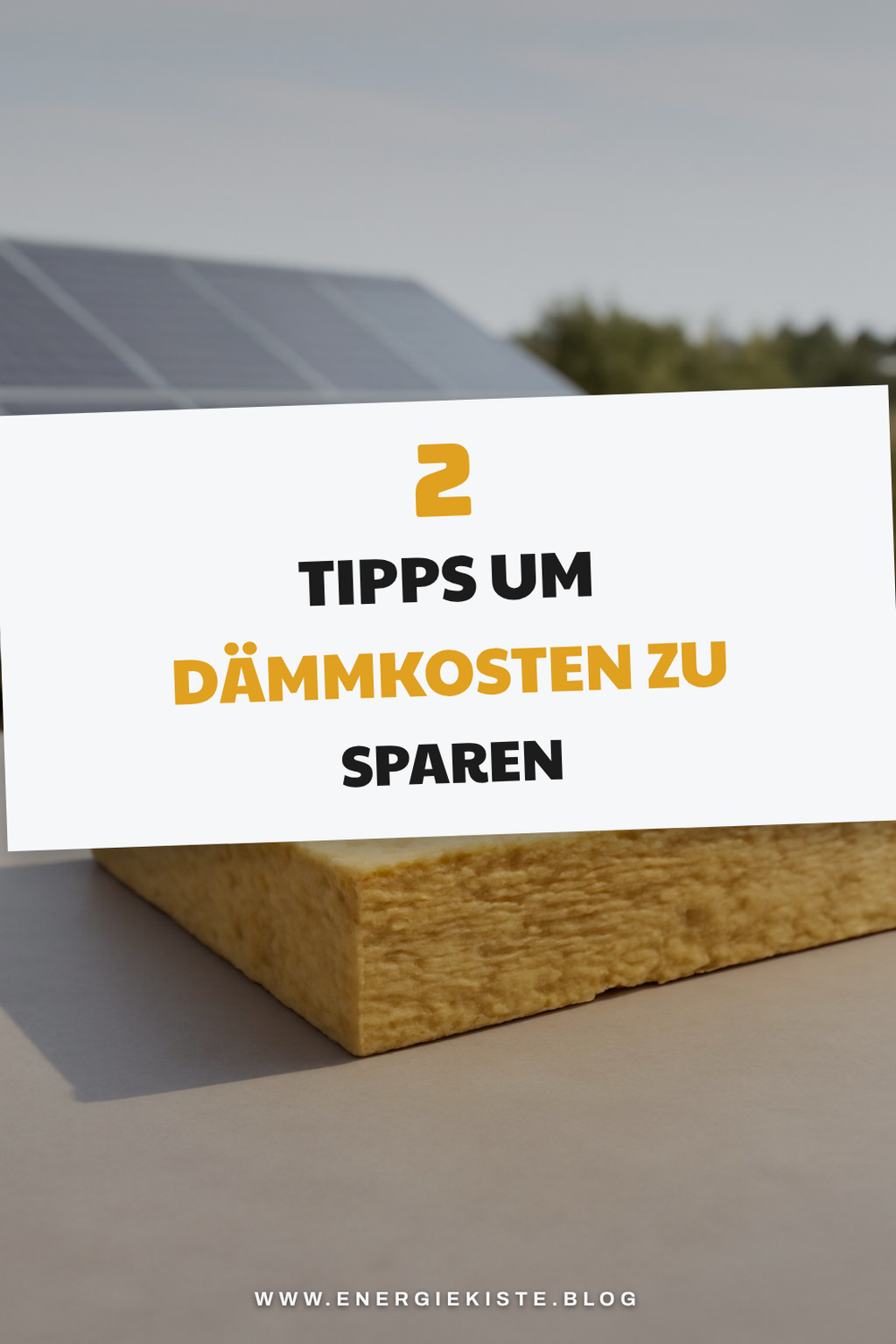 Die Kosten der Dach-Dämmung im Vergleich