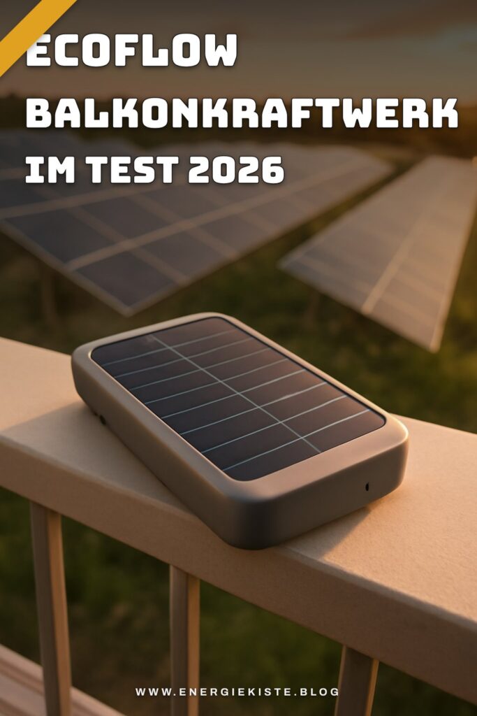 Ecoflow Balkonkraftwerk im Test 2026: Die 6 besten Modelle