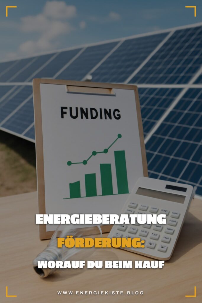 Energieberatung Förderung: Worauf du beim Kauf achten musst