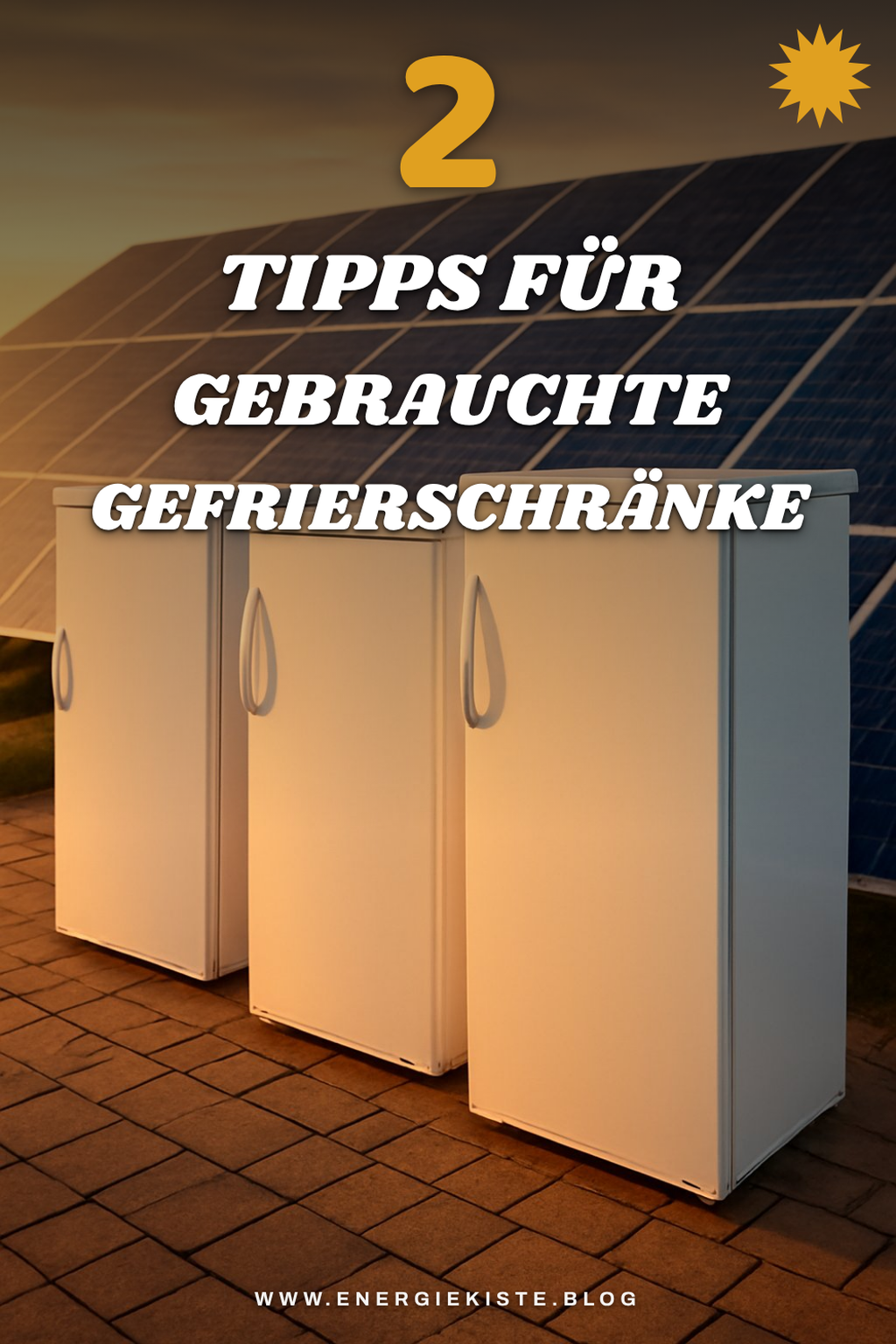 5 Tipps für den Kauf eines gebrauchten Gefrierschranks