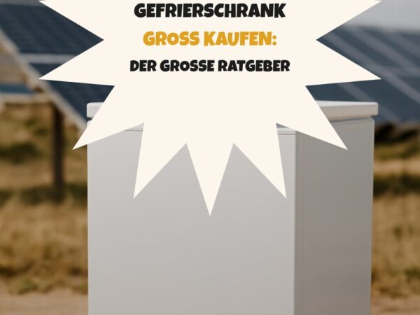 Gefrierschrank Groß kaufen: Der große Ratgeber 2026