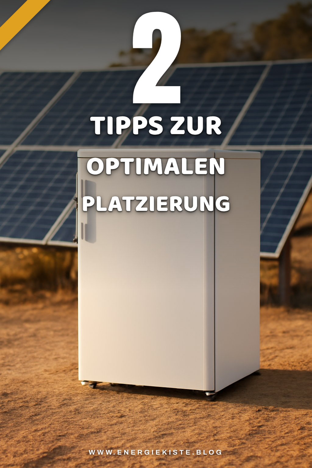 Tipps zur Platzierung des Gefrierschranks