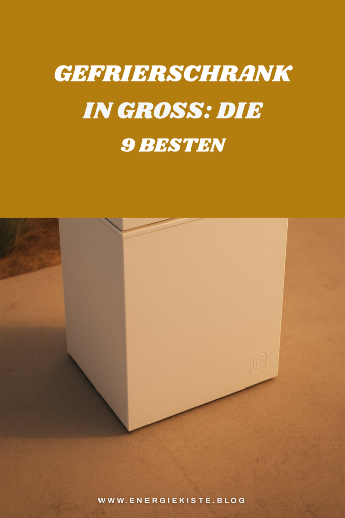 Gefrierschrank in Groß: Die 9 besten Modelle im Test 2026
