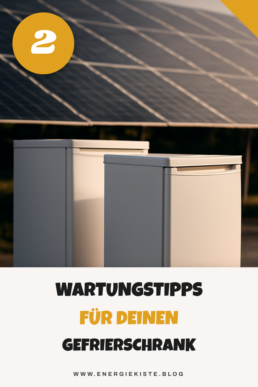 2 Tipps zur Wartung deines Gefrierschranks