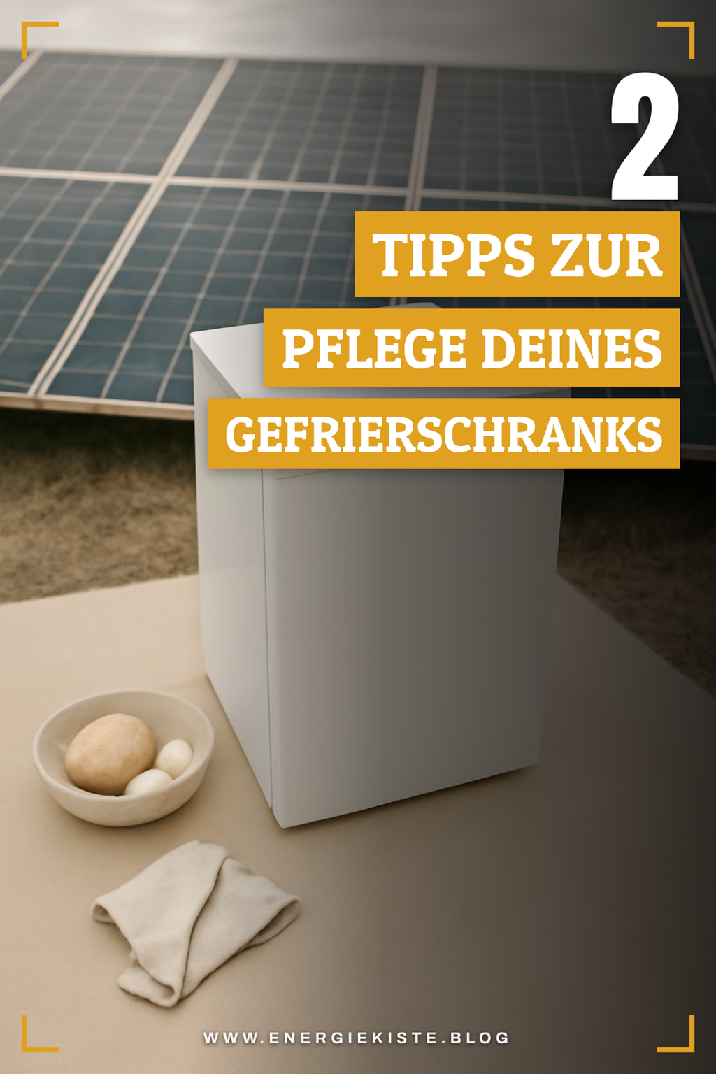 Pflege und Wartung für deinen Gefrierschrank