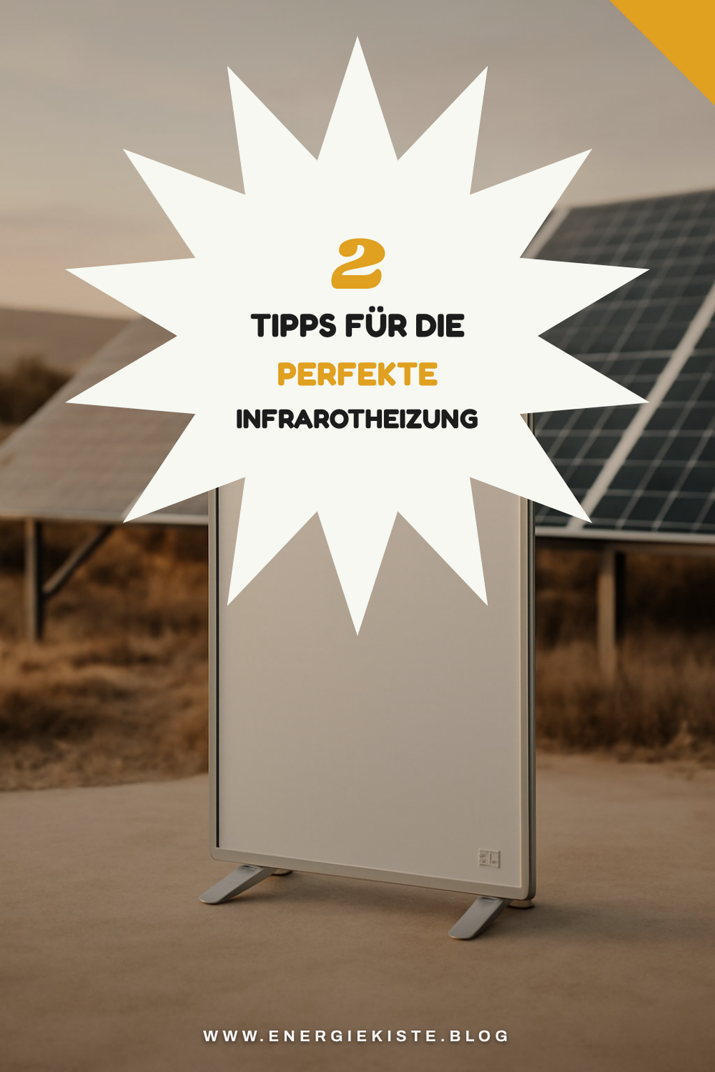 So findest du die beste Infrarotheizung für dein Zuhause