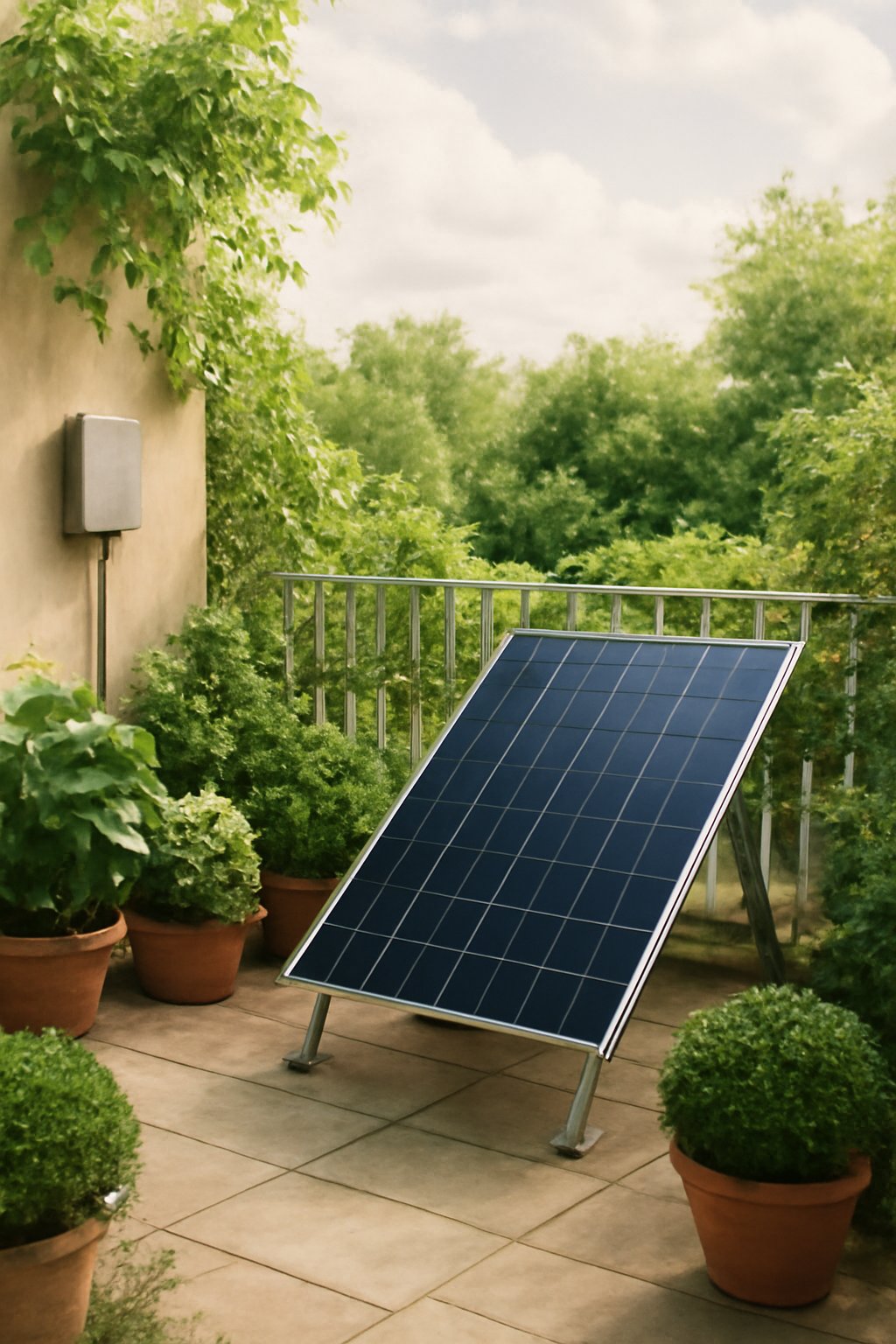 Balkonmontage Set für Solarpanels