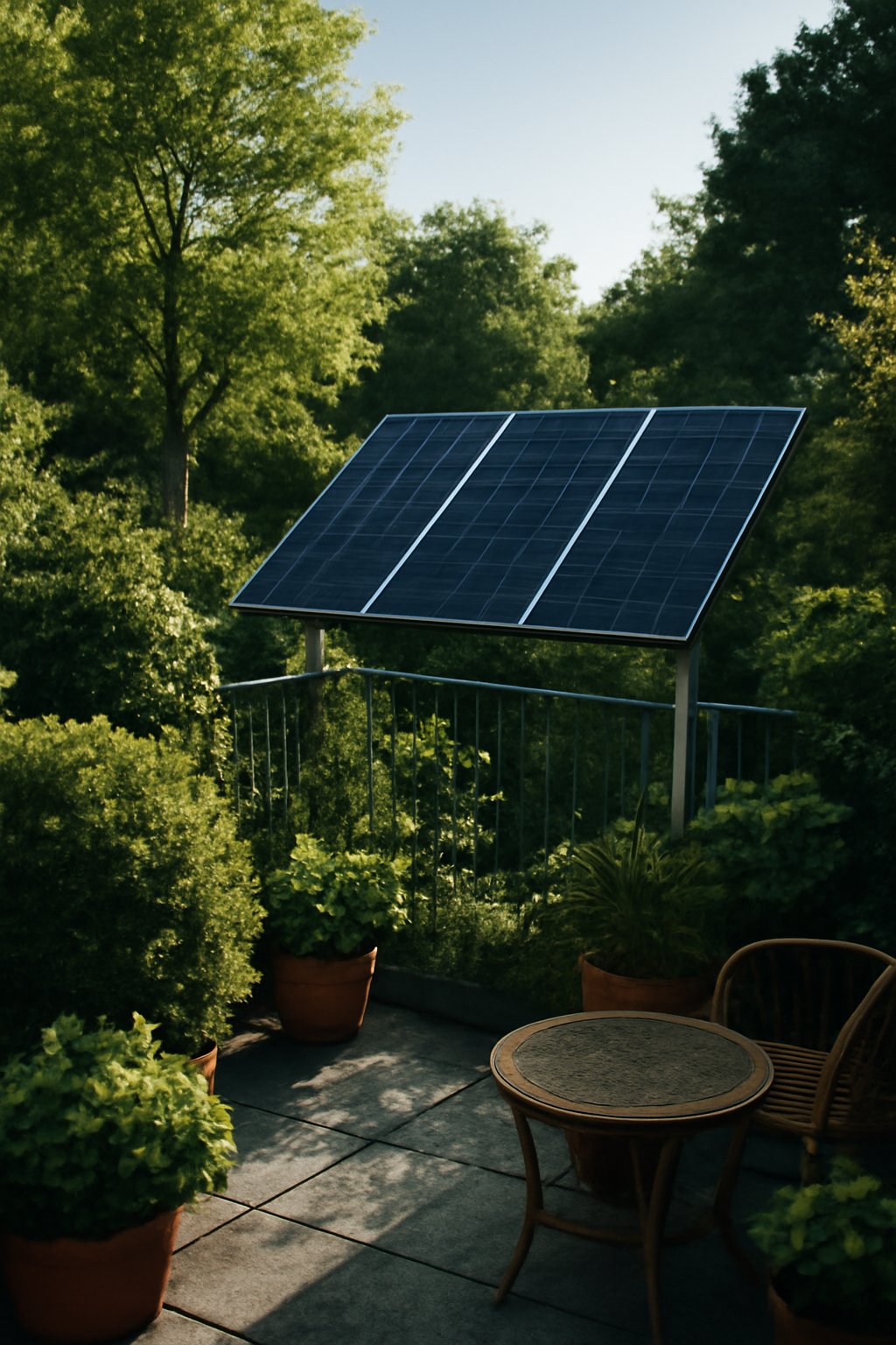 Balkonmontage Set für Solarpanels