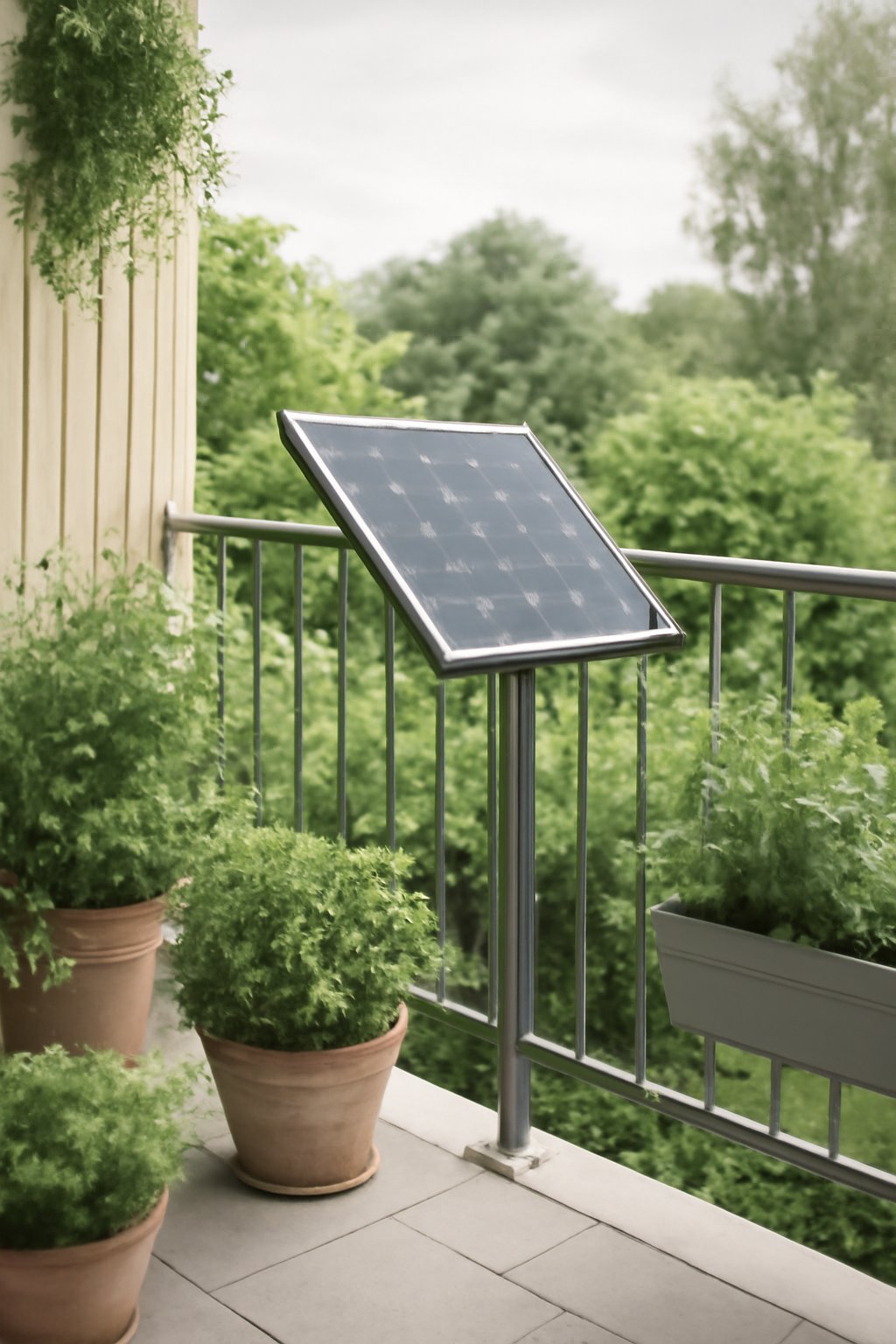 Verstellbarer Balkonständer für Solarpanel