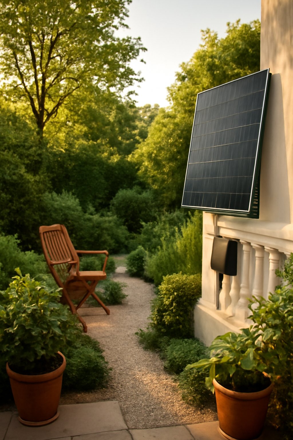 Montagekit für Solarmodule Balkon