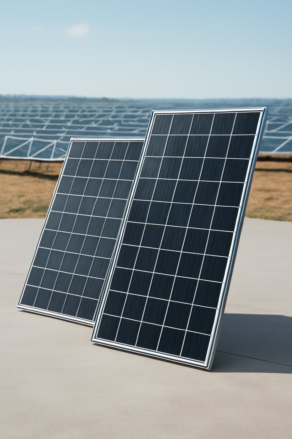 Solarmodul mit integrierter Batterie