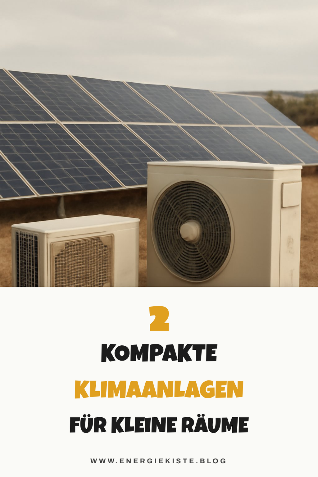 Kompakte Klimaanlagen für kleine Räume