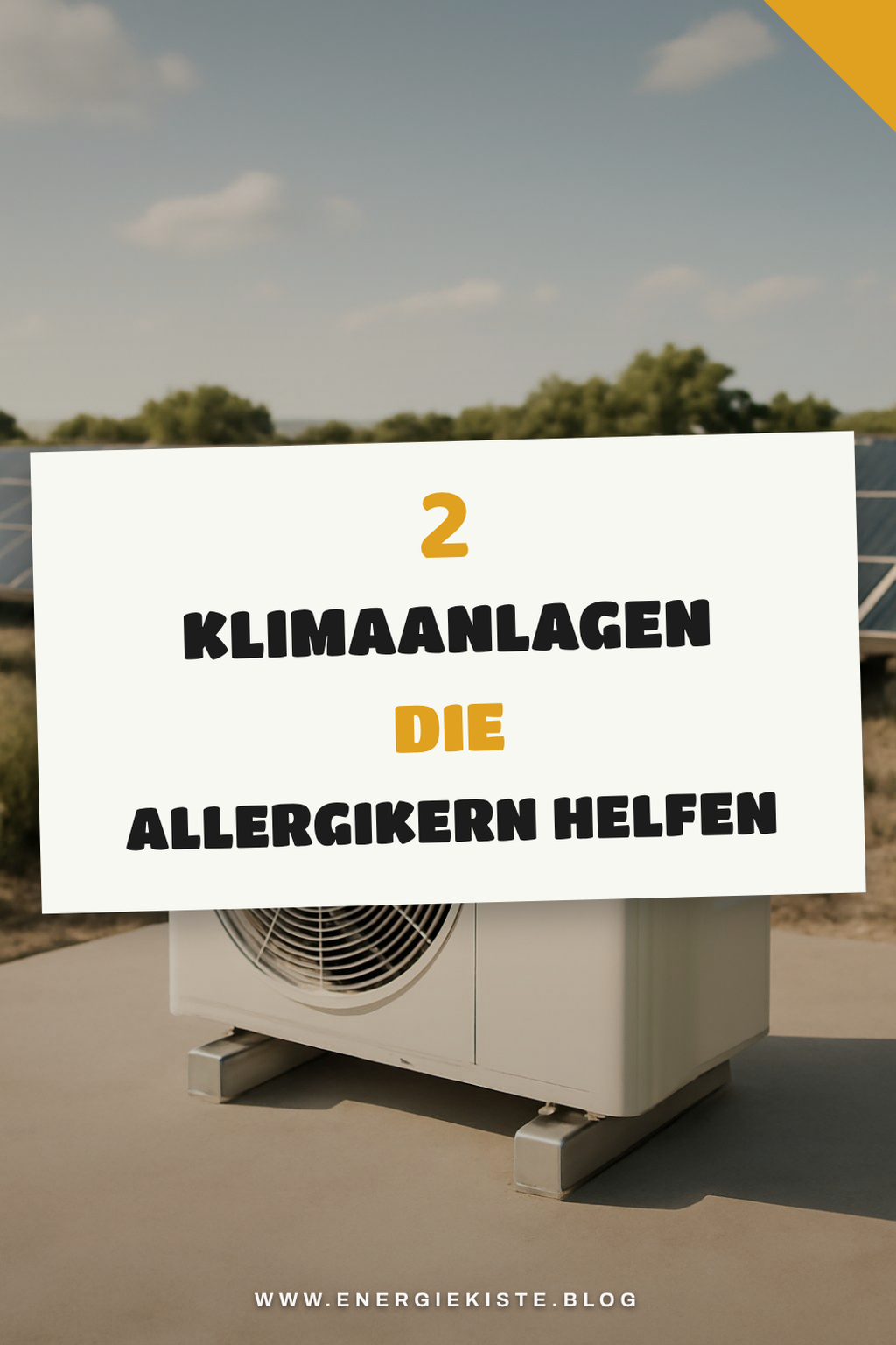 Die besten Klimaanlagen für Allergiker