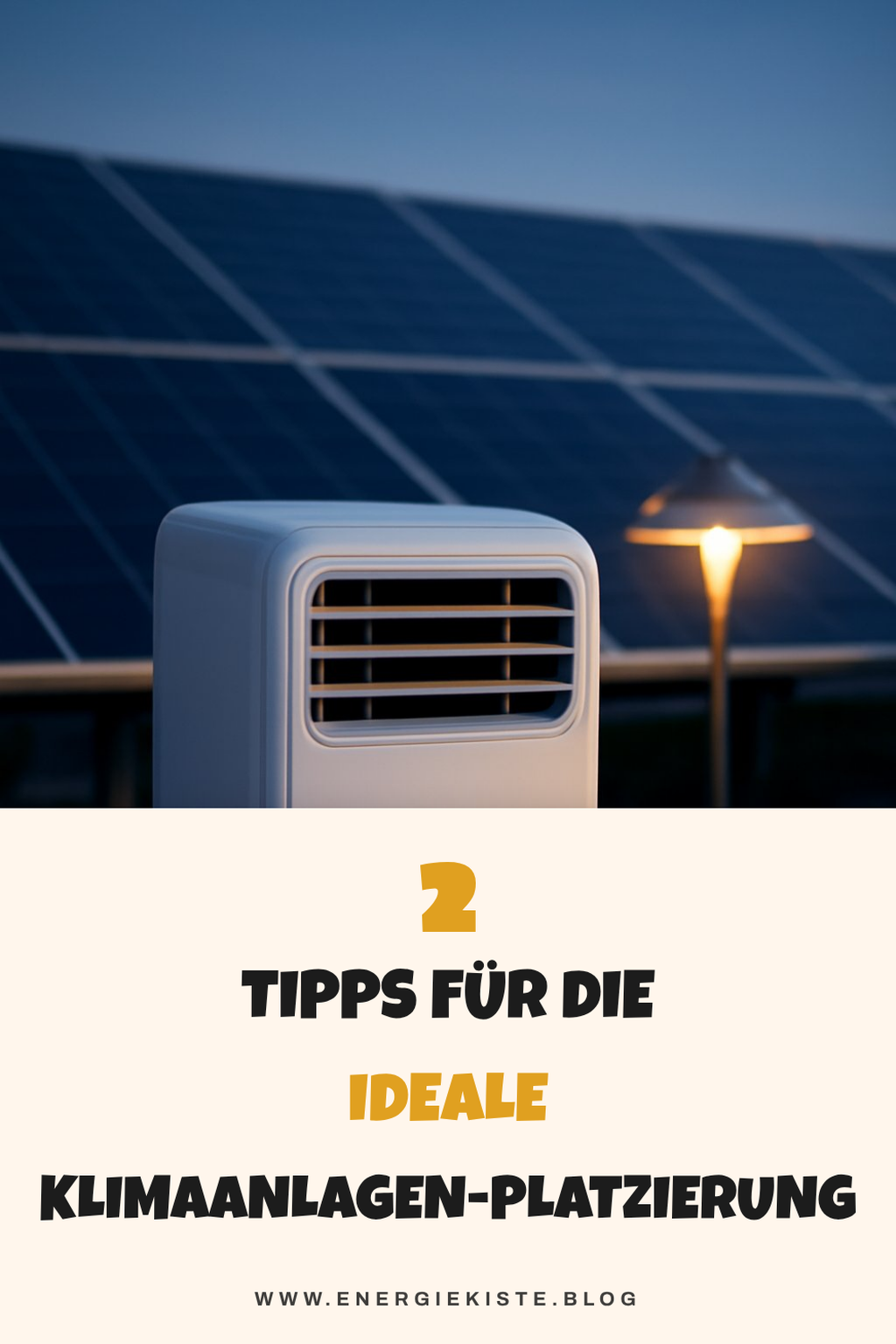 Tipps zur richtigen Platzierung der Klimaanlage