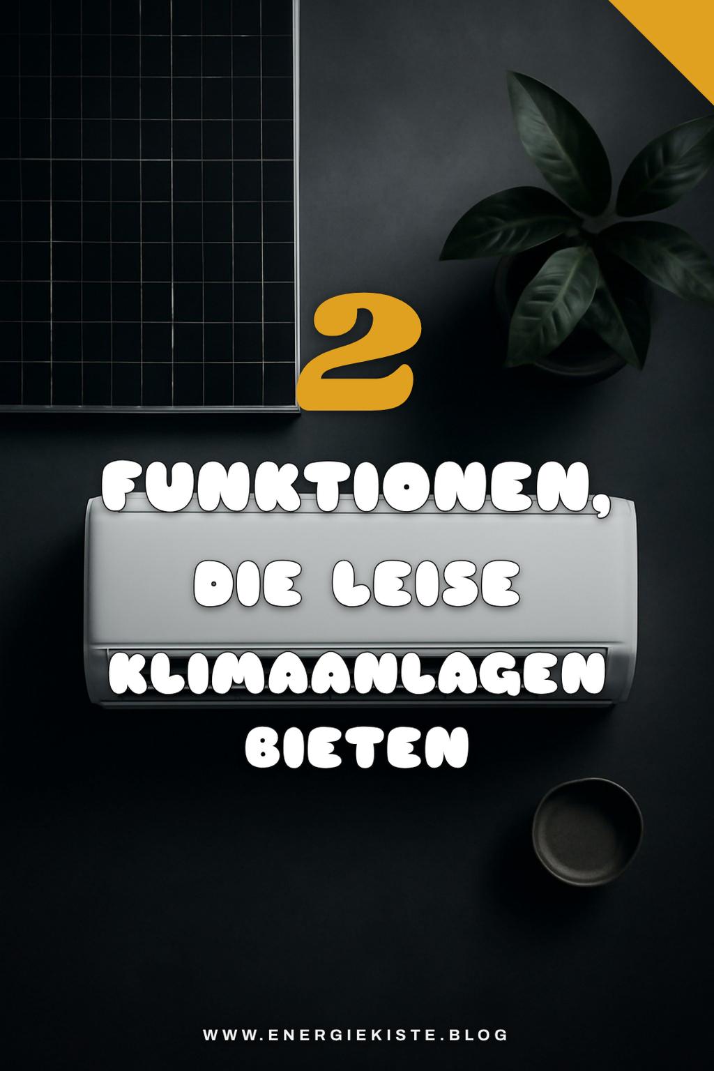 Funktionsweise von leisen Klimaanlagen