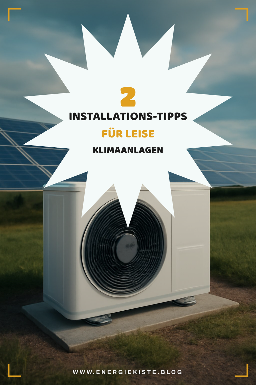 Tipps zur Installation für leise Klimaanlagen