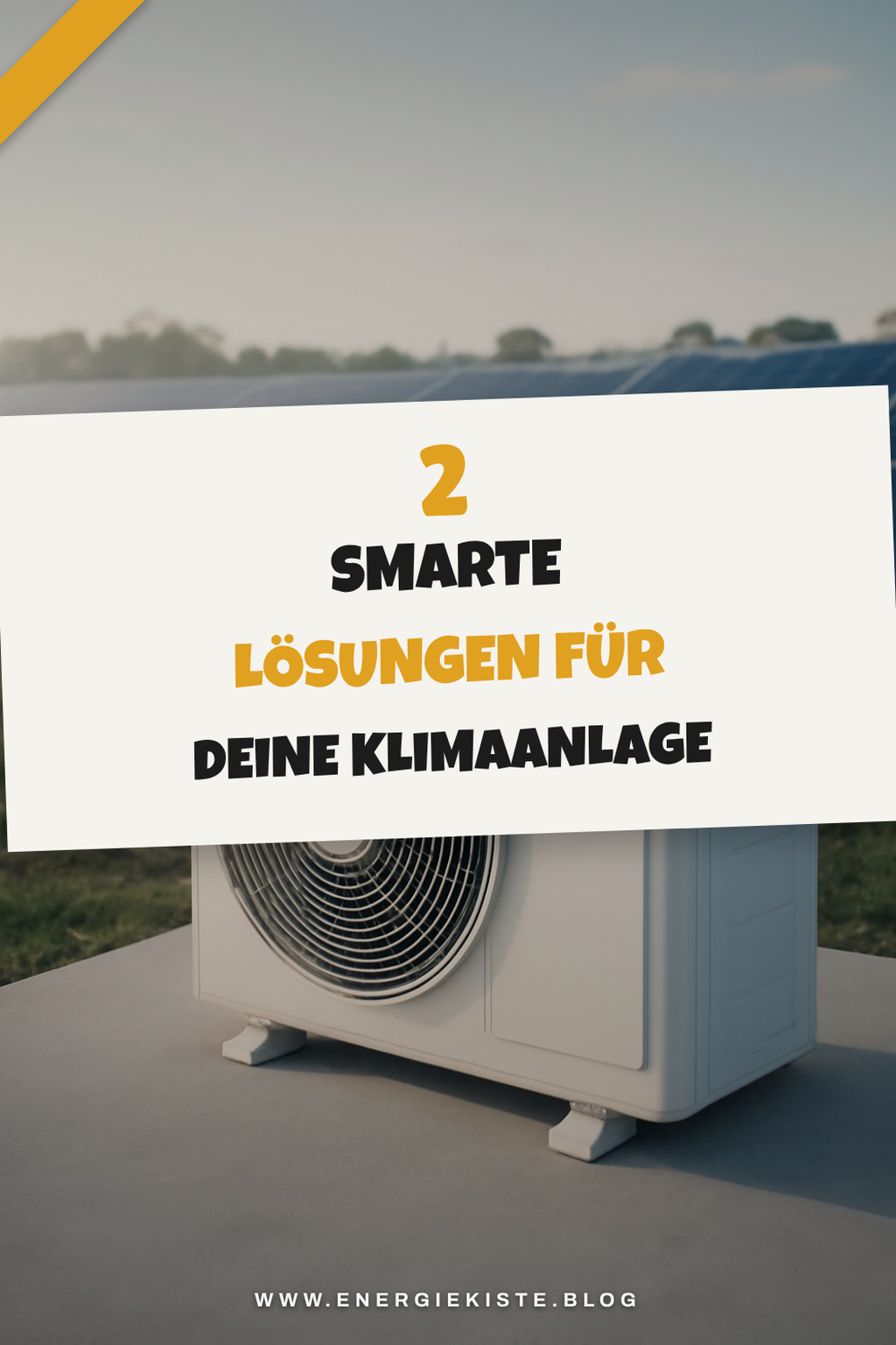 Klimaanlage intelligent steuern