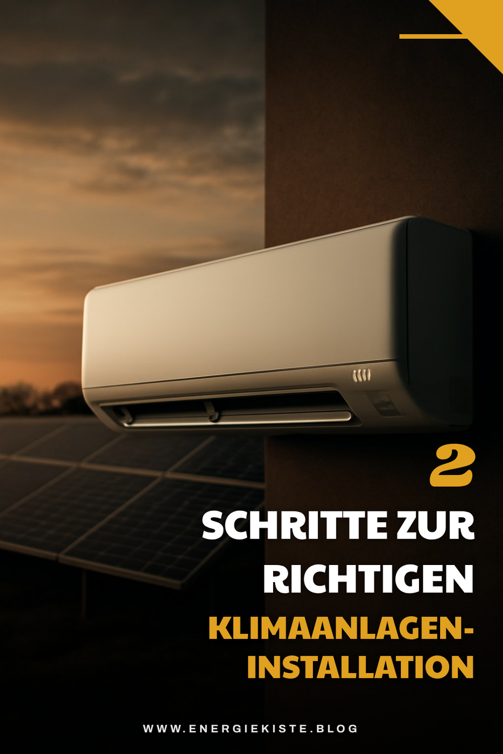 So installierst du deine Klimaanlage richtig