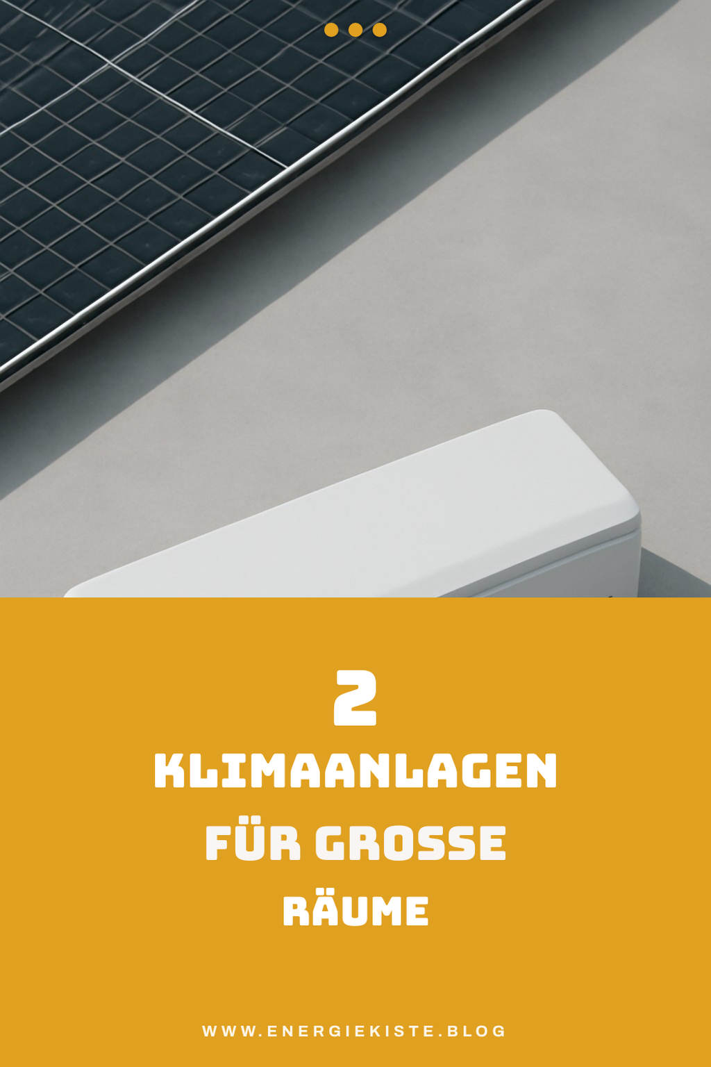 Klimaanlagen für große Räume und gewerbliche Nutzung