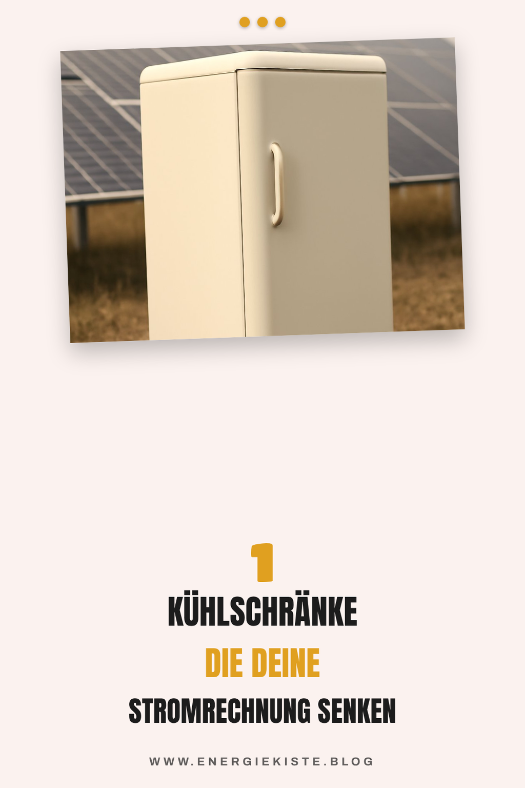 Wie du mit einem günstigen Kühlschrank Geld sparen kannst