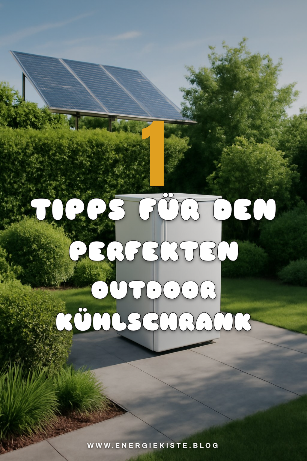 So wählst du den besten Kühlschrank für den Außenbereich aus