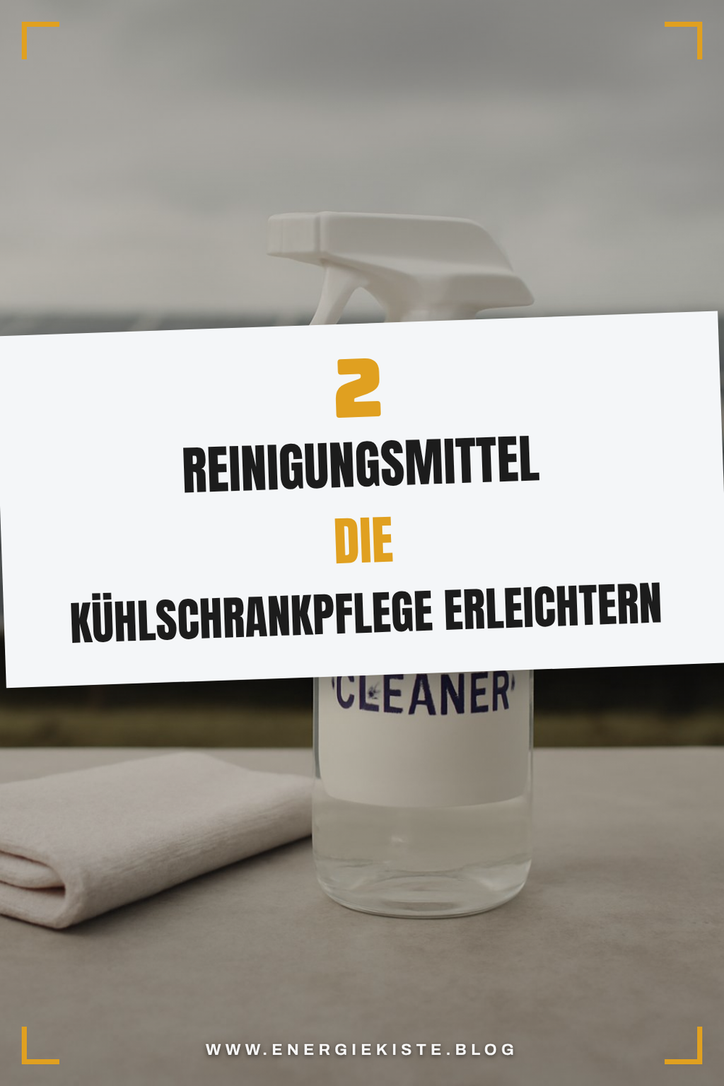 Mit diesen Reinigungsmitteln wird es einfach